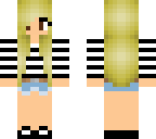blondie with strpes