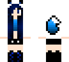 blue fox girl