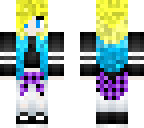 blue girl