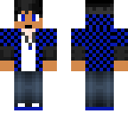 blue hoodie