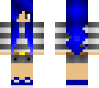 blue teenager