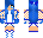 blue water girl
