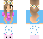 blue winter girl pj's version
