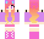 cat eared sunset girl 