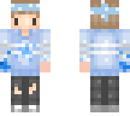 chibi blue boy