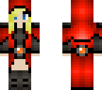 cloaked girl