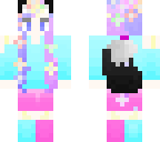 cotton candy wolf