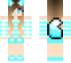 cute ice wolf girl