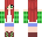 cute mint girl