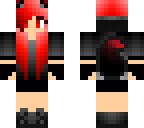 dark red wolf