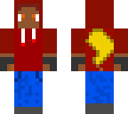 pika human red hair