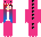 pink dino girl