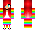 rainbow girl