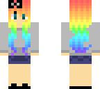 rainbow hair