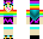 rainbow penguin baby