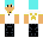 summer wolf  boy diamond hair