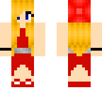 tomboy girl in a red dress-requested by ilovemetoo
