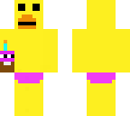 toy chica with cupcake