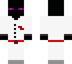 Tuxedo Enderman White | Minecraft Skin