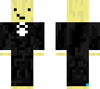 banana in a suit