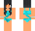 blue aphmau swimsuit