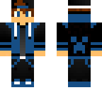 blue cool guy