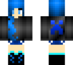 blue creeper girl