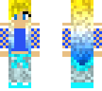 blue girl