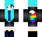blue girl