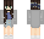 blue girl
