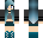 blue hair goth