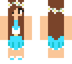 blue leotard with skirt
