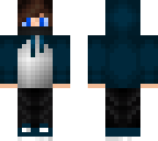 blue parkour boy