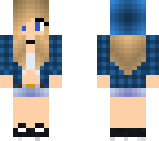 blue plaid