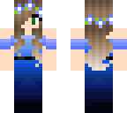 blue prom dress