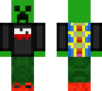 creeper with clothing