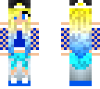 cute blue cool girl