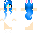 cute bunny girl in a dress fix