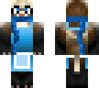 ferret with apron