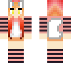 fire red skin