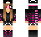 gamer girl with hat pink version