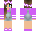 girl  purple
