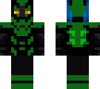 green beetle
