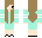 mint sweater girl
