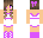 purple cheerleader