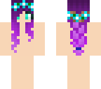 purple ombre braid hair base
