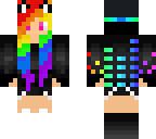 rainbow hoodie
