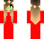 red dress