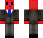 red slime in a suit