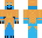 warrior water dragon - fire armor